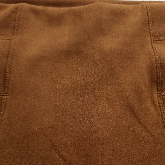 SPANX High Waisted Faux Suede Leggings Sz XL - Picture 7 of 8
